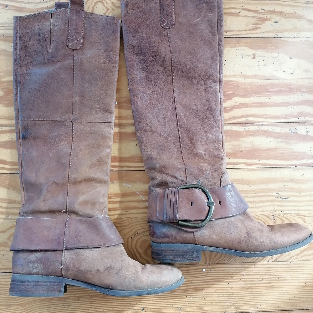 Knee-High Riding Boots